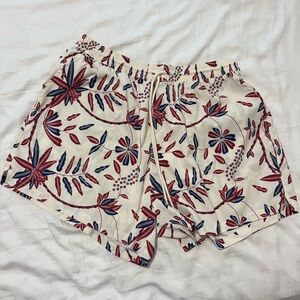 Marine Layer Red and Blue Athletic Shorts